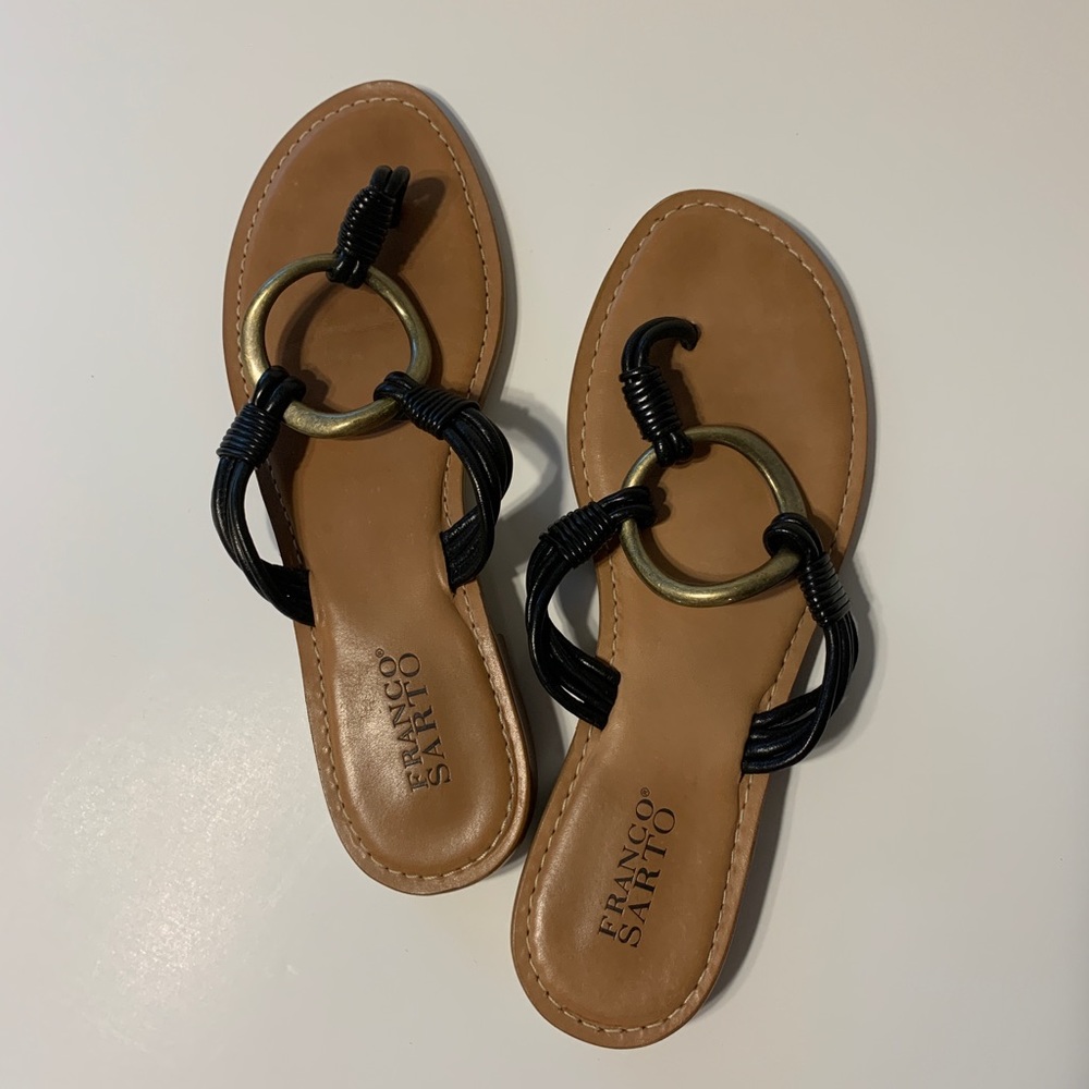 Franco Sarto thong sandals